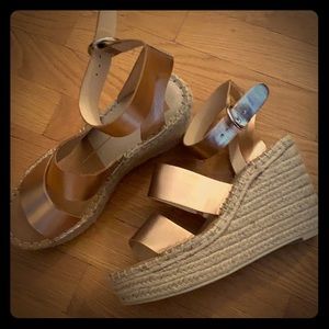 Beautiful Dolce Vita Rose Gold Wedges